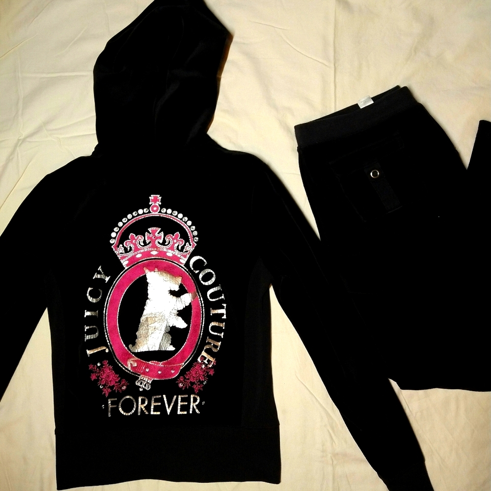 Juicy couture velour tracksuit
